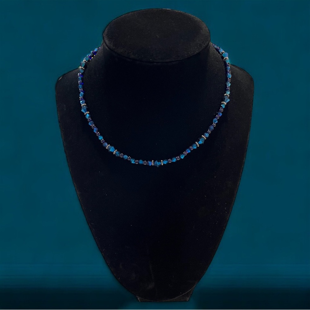 Handmade Crystal Necklace By Teresa Lewy